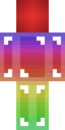 Rainbow Drip Monkey back view