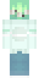 Mint Boy With Flower Crown back view