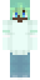 Mint Boy With Flower Crown front view