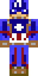 Captain America front view