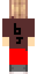 Red dude b j back view