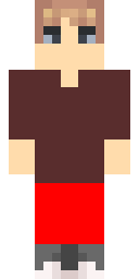 Red dude b j front view