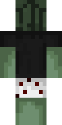 Alien boy back view